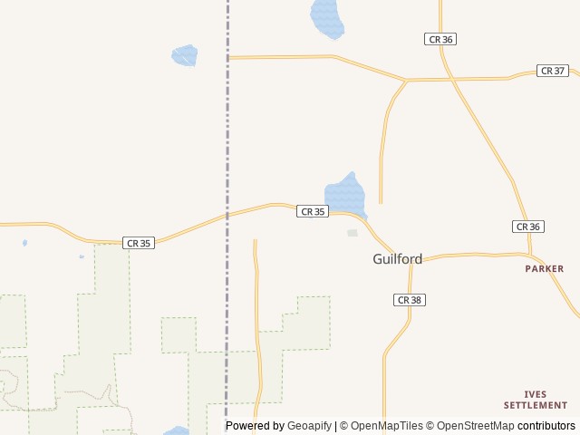 Map of Sisi Farm location at Guilford, NY, United States