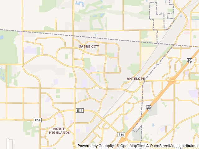 Map for Forest River RV , BUNKHOUSE, SLEEPS 10 near Antelope, CA