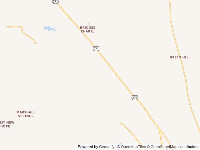 Map for 2023 Grand Design 3210BH Sleeps 7! near Mount Pleasant, TX