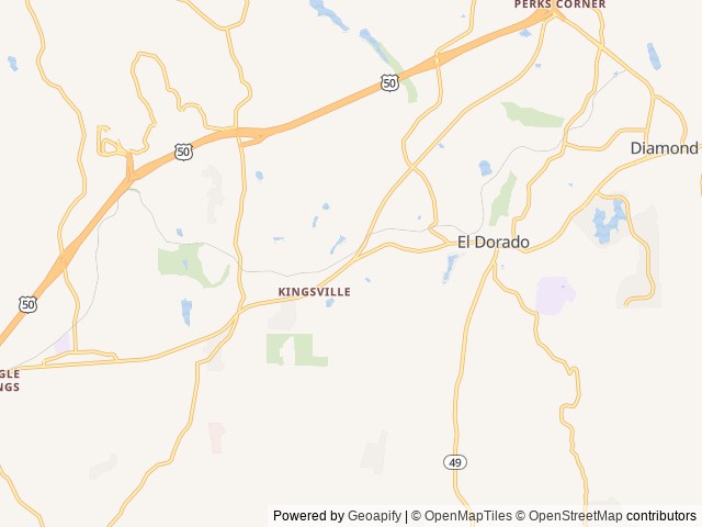 Map for 30’ RV,  King bed, Bunk Beds, Big kitchen near Placerville, CA