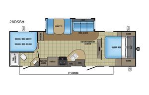 2017 White Hawk Family Travel Trailer