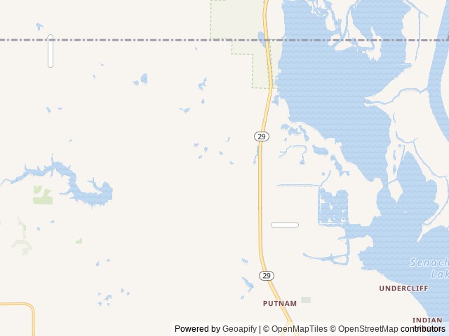Map of Condit's Ranch location at Putnam, IL, United States
