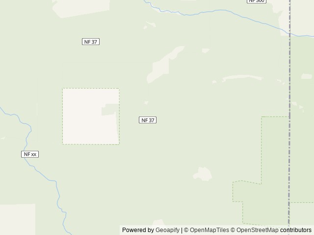 Map of Imnaha Guard Station location at Butte Falls, OR, United States