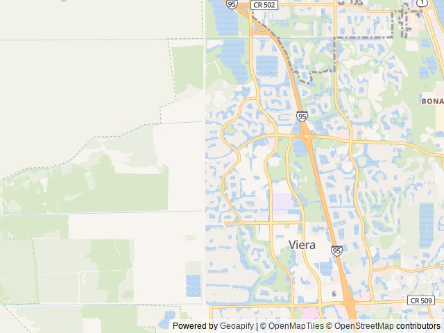 Map for 2014Thor Motor Coach Siesta Sprinter 24SR near Rockledge, FL