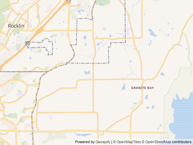 Map for Quiet Generator Included near Granite Bay, CA