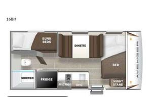 2021 Prime Time RV Avenger LT 16BH