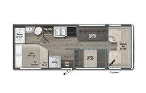 "Daphne" the Winnebago Minnie Winnie 25B