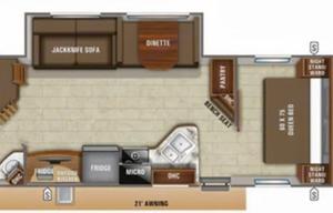 "Feathered Nest" Jayco  Sleeps 6  Delivery Only
