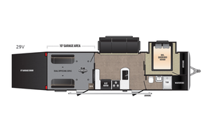 2018 Keystone 29v Impact vapor lite