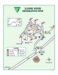 Lone Pine Site Map