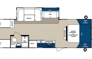Forest River Surveyor Bunkhouse
