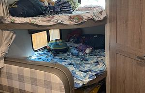 Family Set-up Camper, Ready to Roll Out!