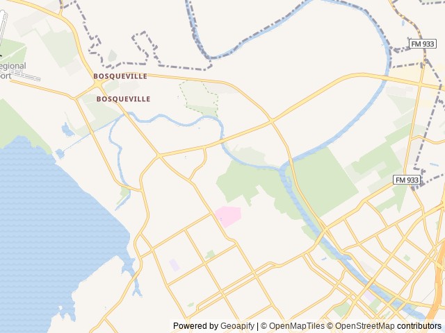 Map of Camp Fimfo Waco location at Mount Calm, TX, United States