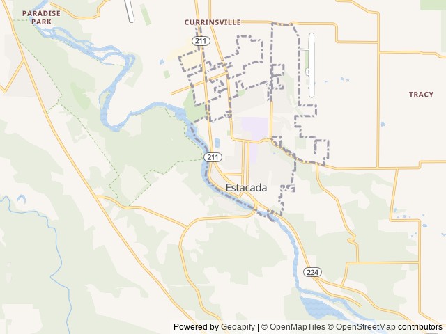 Map of Olallie Lake Guard Station Cabin location at Estacada, OR, United States