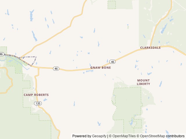 Map of Friends O' Mine Campground & Cabins location at Nashville, IN, United States