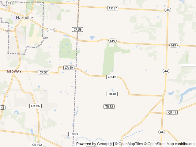 Map for Our Home on Wheels — '23 Coachman Mirada 35ES! near Hartville, PA