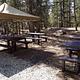 Printer Boy Group Campground picnic tables