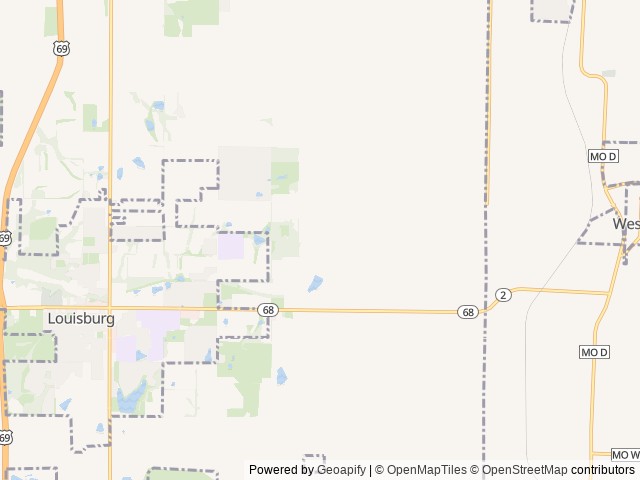 Map for 2013 Sunseeker LE 2250LE Ford near Louisburg, MO