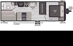 2024 Keystone RV Hideout 24BHSWE RV rental photo 3