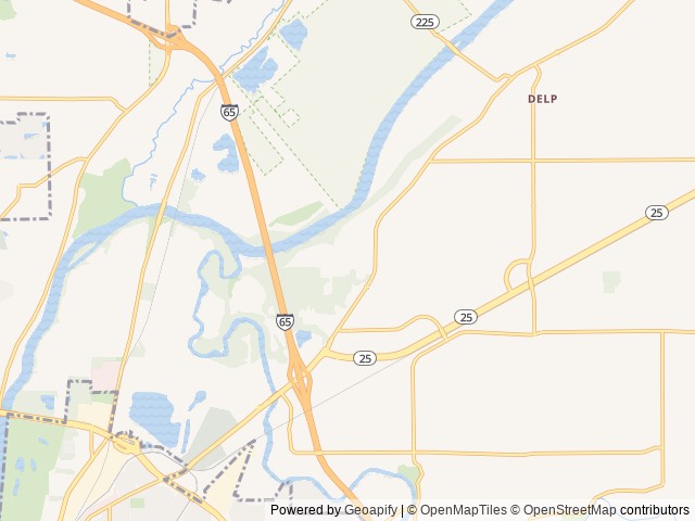 Map for 2020 Jayco Jay Flight SLX 7 174BH near Lafayette, IL