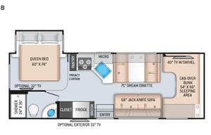 2019 Thor Motor Coach Four Winds 26B