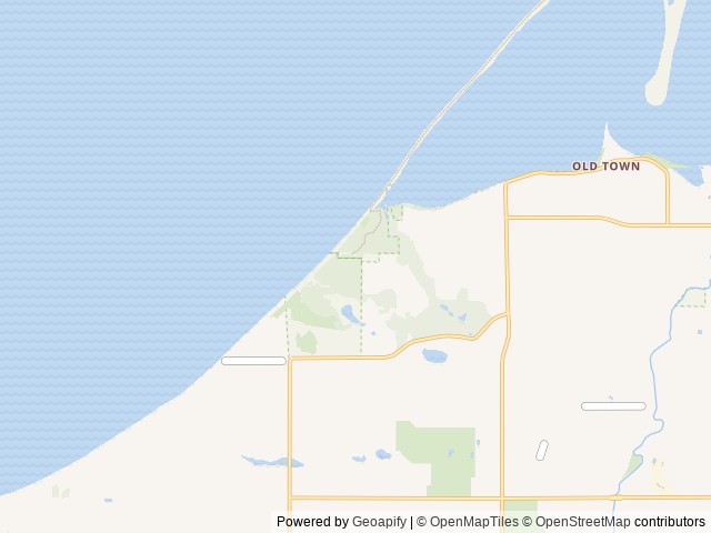 Map of Dungeness Recreation Area location at Sequim, WA, United States