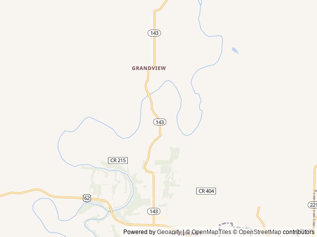 Map of Kings Crossing RV Park & Campground location at Berryville, AR, United States