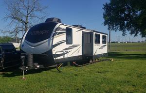 RV outback with private bunkroom