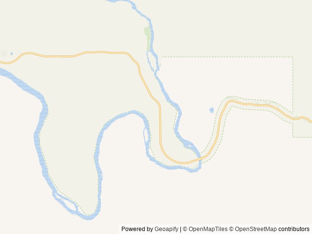 Map of Green River Campground location at Jensen, UT, United States