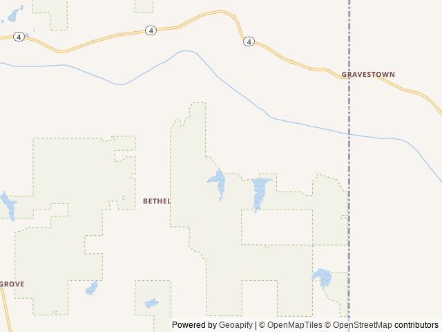 Map for 2020 Forest River RV Sabre 36BHQ near Blue Mountain, TN