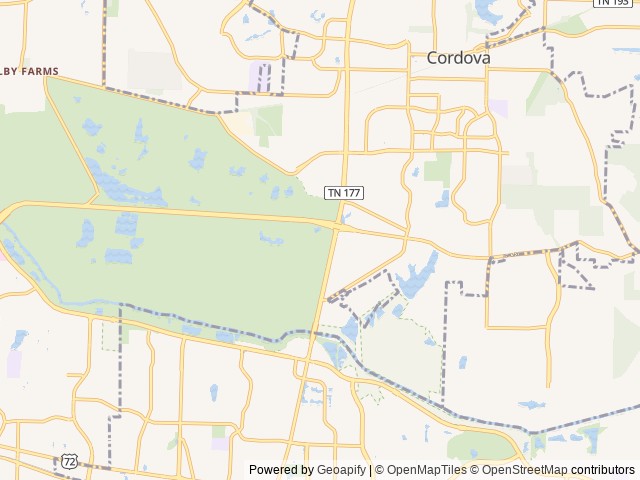Map for Festival&Pet Friendly Fifth Wheel near Memphis, TN