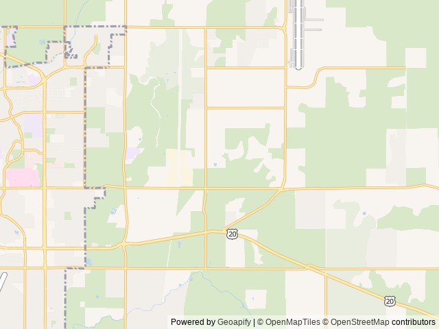 Map for Ready for some serious Glamping with your family?!  Like NEW Travel Trailer!! Meet Baloo - "Forget About Your Worries and Your Strife"! near Deschutes County, OR