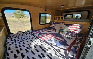Off-Grid Teardrop Trailer Camper with Rooftop Tent