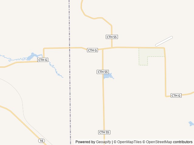 Map of Willow Mill Campground location at Rio, WI, United States