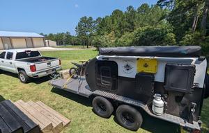 Hybrid Teardrop Camper Toyhauler