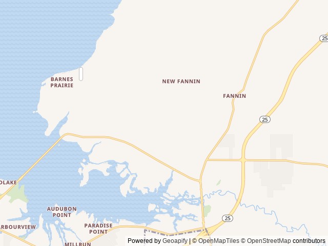 Map for Luxury Camping Experience | Spacious Sabre 36DBB near Brandon, MS