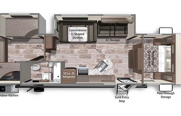 2021 Dutchmen RV Aspen Trail 3210BHDS