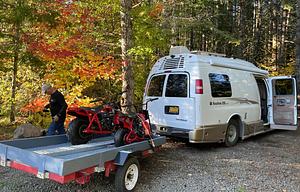 Off-Grid Solar 2005 Roadtrek 210P Bike Carrier