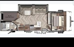 2020 Forest River RV Wildwood X-Lite 263BHXL