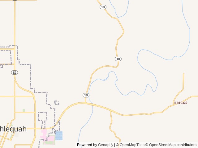 Map of River Roost RV Park location at Tahlequah, OK, United States