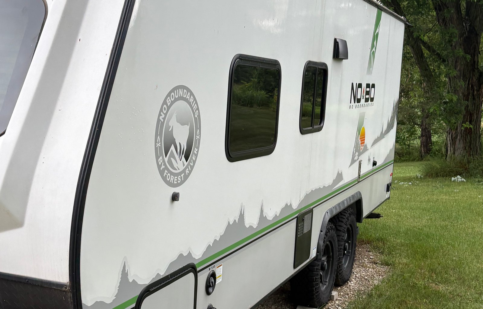 Mason’s easy going camper rental.