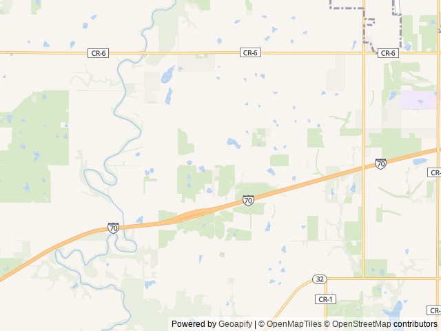 Map for 2017 Thor Motor Coach Four Winds Sprinter 24FS near Tonganoxie, MO