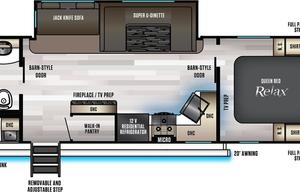 2021 Forest River RV Cherokee Alpha Wolf 26RB-L