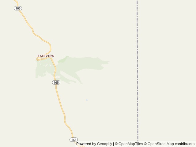 Map of Davenport Campground location at Canon City, CO, United States