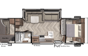 You Want This Bunk Room! 1/2 Ton Towable "R2-V2"
