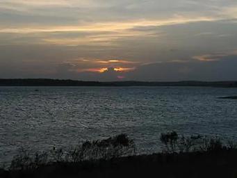 Sunset at  Potters Creek Park