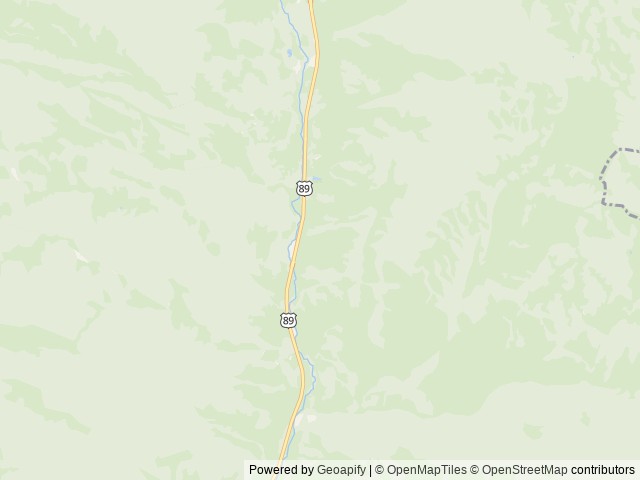 Map of Red Banks Campground location at Richmond, UT, United States