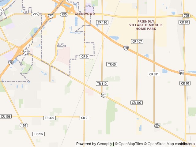 Map for Razor Crest w/Bunk House near Perrysburg, MI