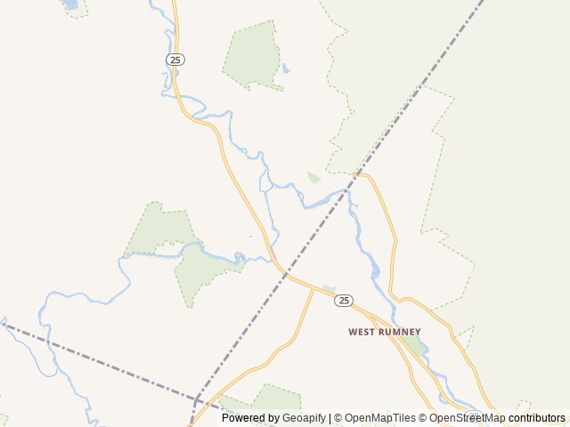Map of Pine Haven Campground location at Rumney, NH, United States