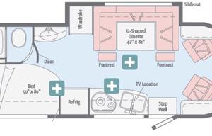 Mercedes Winnebago Model J -  LB - Sleeps 5